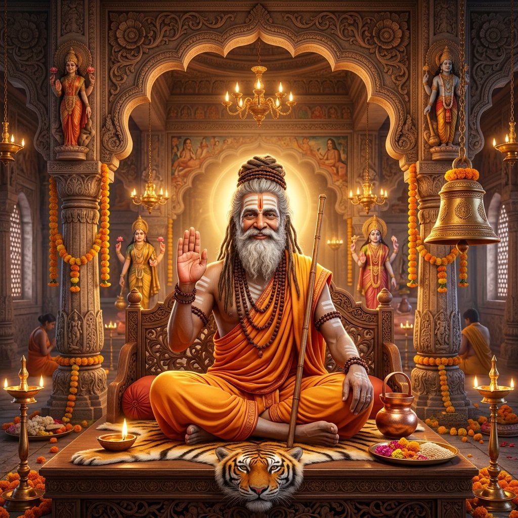 Temple Blessings & Darshan